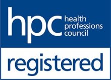 Health Professions Council registered badge